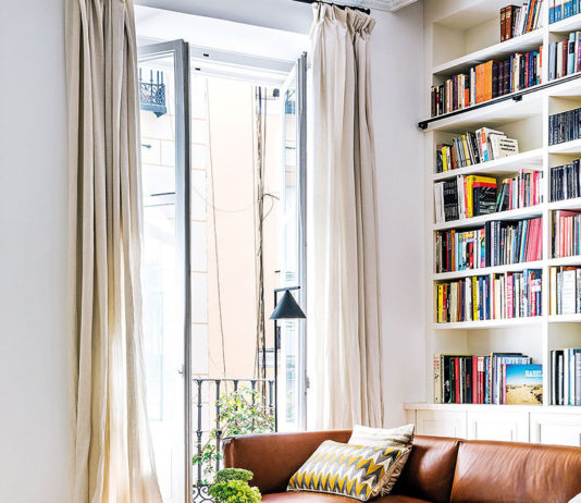 Airy apartment interior designer in Madrid