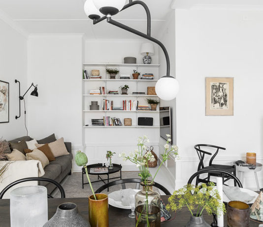 Simple and cozy apartment for a young family in Sweden (70 sq m)